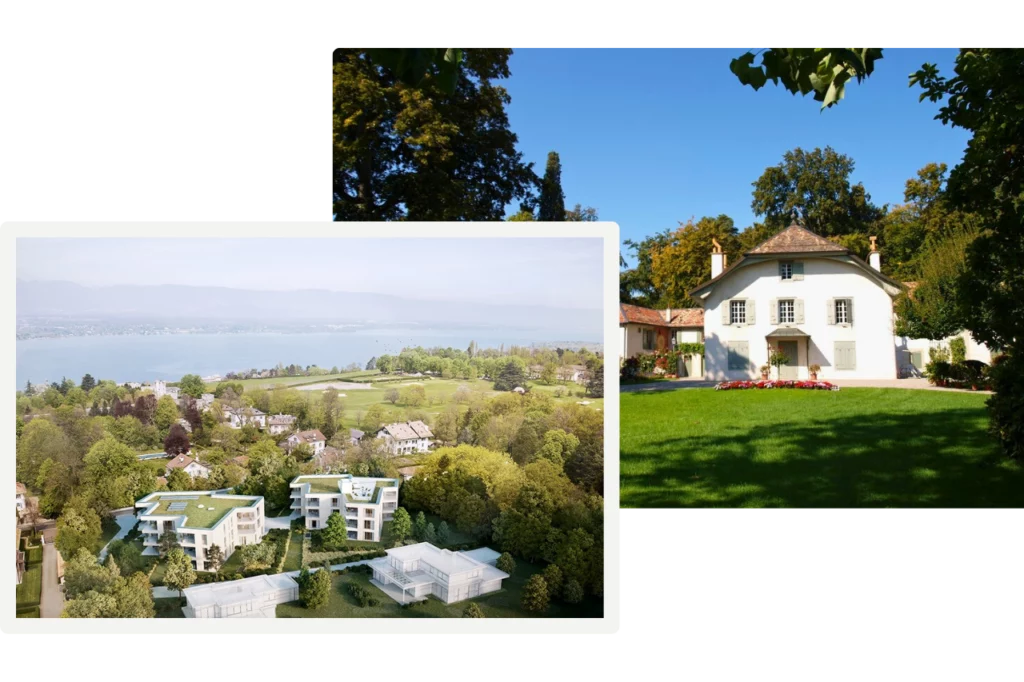 Location maison appartement Vandoeuvres